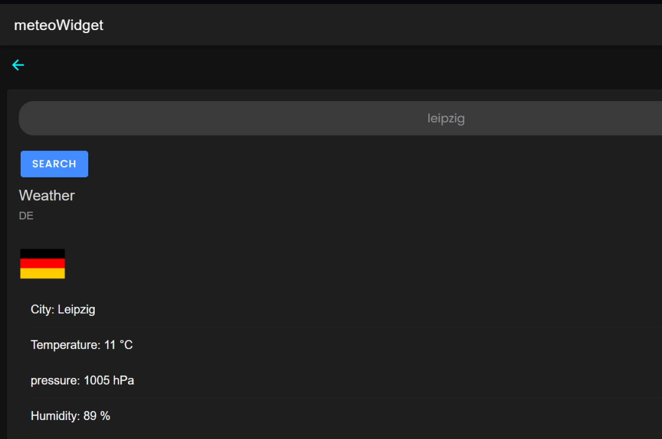Real-Time Weather tp